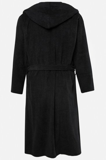 JP1880 Bathrobe Terry Black - Apakšveļa un peldšorti - Apakšveļa - 2XL-8XL
