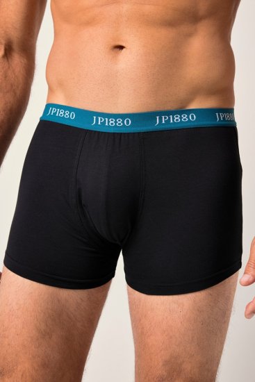 JP1880 FLEXNAMIC OEKO-TEX Boxer Shorts 2-Pack Black - Apakšveļa un peldšorti - Apakšveļa - 2XL-8XL