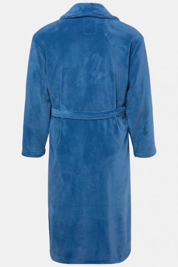 JP1880 Bathrobe with Spacious Pockets Denim Blue - Apakšveļa un peldšorti - Apakšveļa - 2XL-8XL
