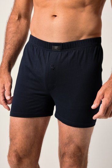 JP1880 OEKO-TEX Boxer Shorts Jersey 2-Pack Navy - Apakšveļa un peldšorti - Apakšveļa - 2XL-8XL