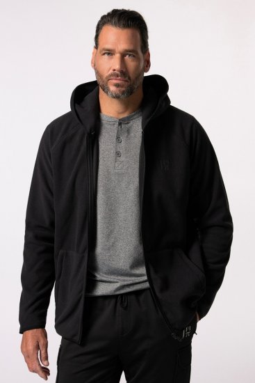 JAY-PI Ultra-light Fleece Jacket Black - Džemperi un džemperi ar kapuci - Džemperi - 2XL-14XL