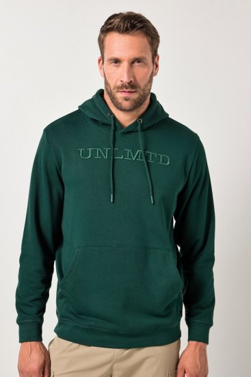 JAY-PI Hoodie UNLMTD Green - Džemperi un džemperi ar kapuci - Džemperi - 2XL-14XL
