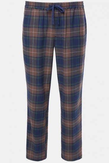 JP1880 Pyjama Trousers Flannel Check Brown - Apakšveļa un peldšorti - Apakšveļa - 2XL-8XL
