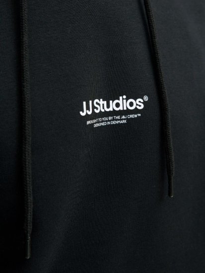 Jack & Jones Soho Hoodie Black - Džemperi un džemperi ar kapuci - Džemperi - 2XL-14XL