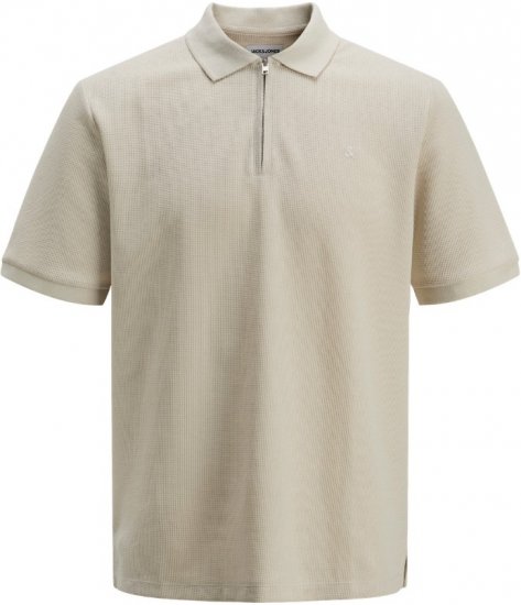 Jack & Jones Austin Polo Short Sleeve Grey - Polo krekli - Polo krekli - 2XL-8XL