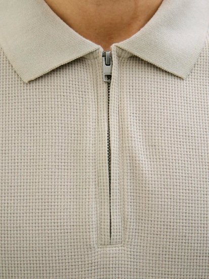 Jack & Jones Austin Polo Short Sleeve Grey - Polo krekli - Polo krekli - 2XL-8XL