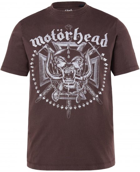 JP1880 Motörhead Soft Jersey Vintage T-Shirt Brown - Grupas T-krekli - 