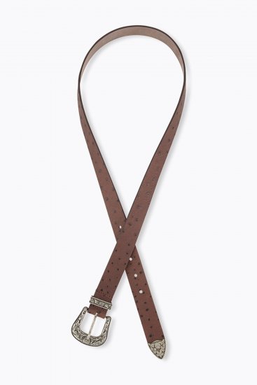Ulla Popken Classic Belt Brown - Sieviešu jostas - 