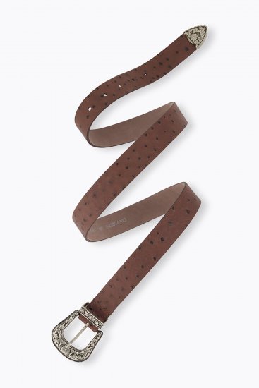 Ulla Popken Classic Belt Brown - Sieviešu jostas - 