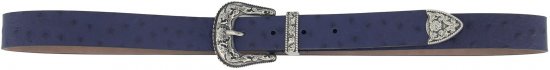 Ulla Popken Classic Belt Blue - Sieviešu jostas - 