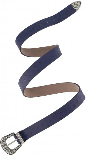 Ulla Popken Classic Belt Blue - Sieviešu jostas - 