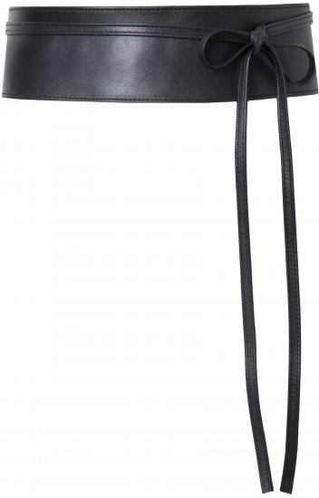 Ulla Popken Tie Belt Black - Sieviešu jostas - 