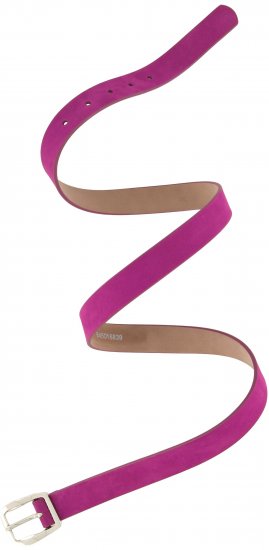 Ulla Popken Soft Suede Belt Purple - Sieviešu jostas - 