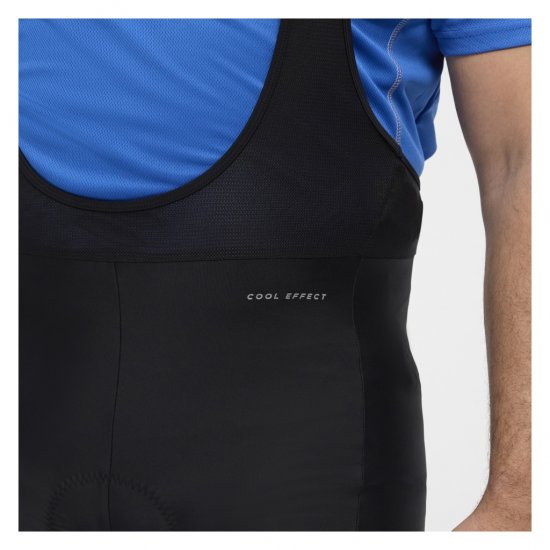 North Latitude Sport Bike Shorts With Suspenders Black - Velo apģērbs - 
