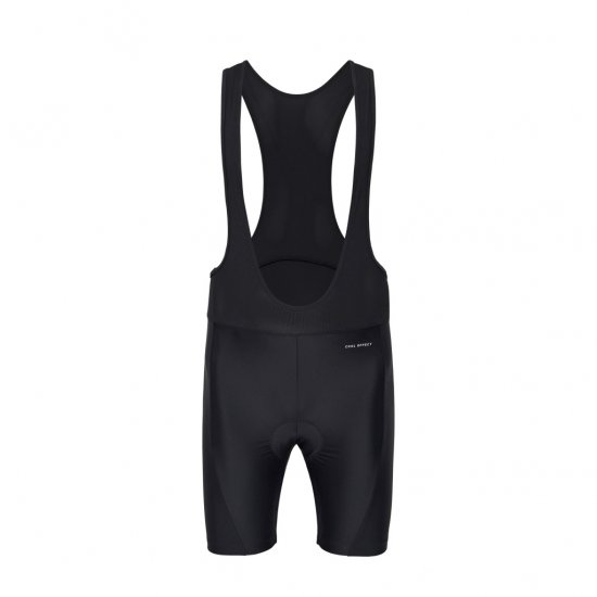North Latitude Sport Bike Shorts With Suspenders Black - Velo apģērbs - 