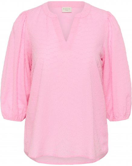 Kaffe Curve Penelopia Blouse Pink Frosting - Blūzes - 