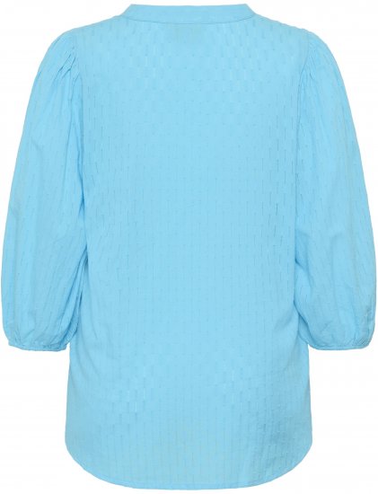 Kaffe Curve Thea Blouse Aquarius Blue - Blūzes & tunikas - 