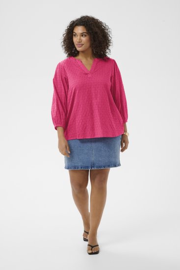 Kaffe Curve Thea Blouse Beetroot Purple - Blūzes - 