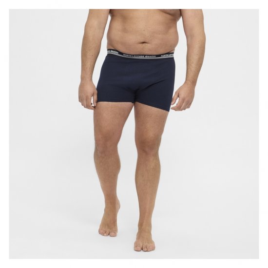 North Latitude 5-Pack Boxershorts Navy - Bokseršorti - Vīriešu lielie bokseru šorti