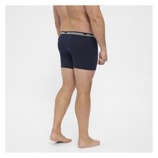 North Latitude 5-Pack Boxershorts Navy - Bokseršorti - Vīriešu lielie bokseru šorti