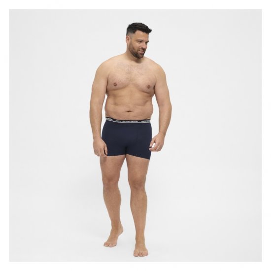 North Latitude 5-Pack Boxershorts Navy - Bokseršorti - Vīriešu lielie bokseru šorti
