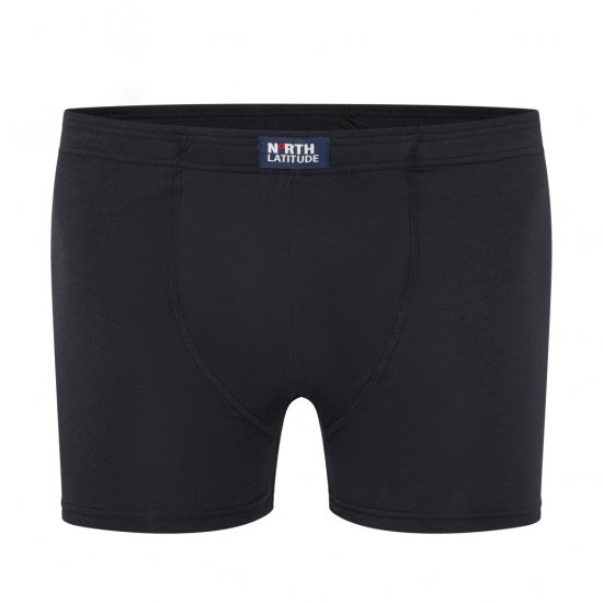 North Latitude Trunks Underwear Black - Bokseršorti - Vīriešu lielie bokseru šorti