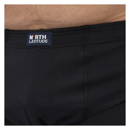 North Latitude Trunks Underwear Black - Bokseršorti - Vīriešu lielie bokseru šorti