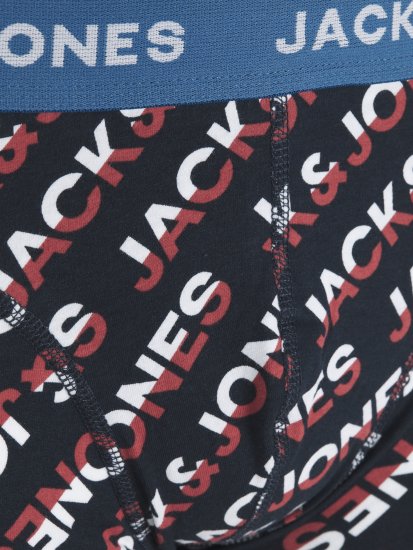 Jack & Jones Logo Trunks 3-Pack Navy Blazer - Apakšveļa un peldšorti - Apakšveļa - 2XL-8XL