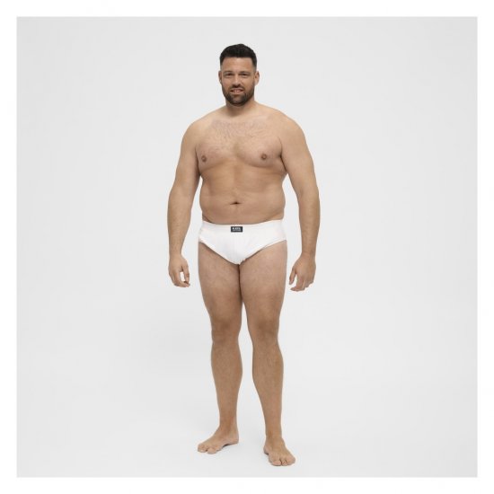 North Latitude Brief Underwear White - Īsās apakšbikses - Vīriešu Apakšbikses Lieli Izmēri