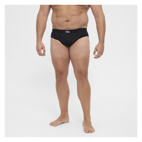 North Latitude Brief Underwear Black - Īsās apakšbikses - Vīriešu Apakšbikses Lieli Izmēri