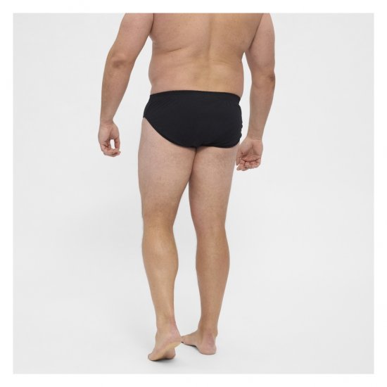 North Latitude Brief Underwear Black - Īsās apakšbikses - Vīriešu Apakšbikses Lieli Izmēri