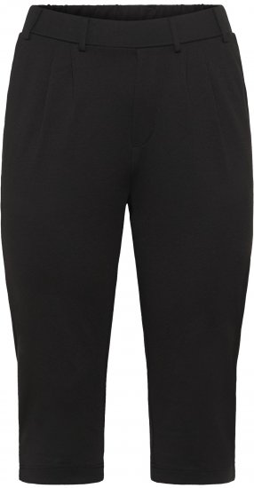 Kaffe Curve Jenna Capri Pants Black - Bikses - 