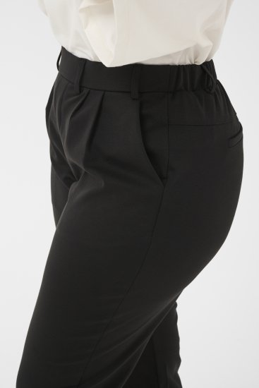 Kaffe Curve Jenna Capri Pants Black - Bikses - 