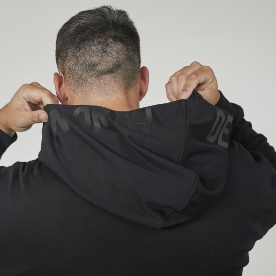 North Latitude 61325 Kardigans Ar Kapuci Melna - Džemperi un džemperi ar kapuci - Džemperi - 2XL-14XL