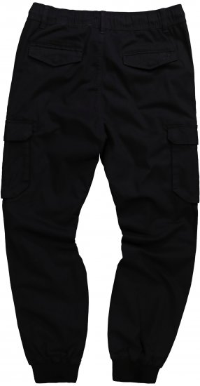 JP1880 Cargo Trousers with Many Pockets Stretchy Black - Džinsi un bikses - Džinsi un Bikses - W40-W70