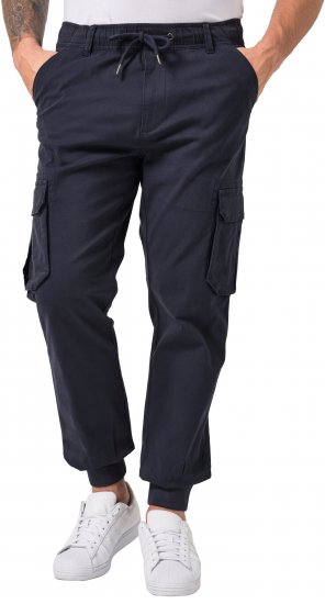JP1880 Stretchy FLEXNAMIC Cargo Pants Navy - Lielo izmēru kargo bikses vīriešiem - Lielo izmēru kargo bikses vīriešiem