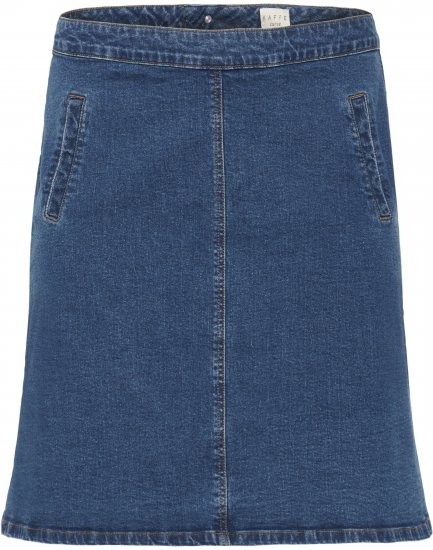 Kaffe Curve Leni Denim Skirt Blue - Svārki - 