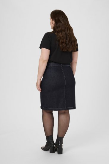 Kaffe Curve Roria Denim Skirt Dark Blue - Svārki - 