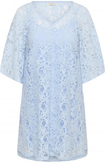 Kaffe Curve Lucy Dress Nantucket Breeze Blue - Midi kleitas - 