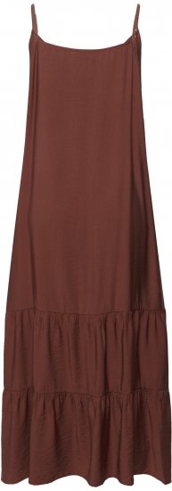 Kaffe Curve Emilia Dress Henna Brown - Maxi kleitas - 