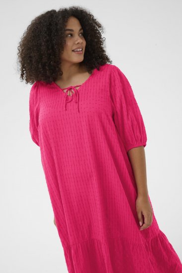 Kaffe Curve Thea Dress Beetroot Purple - Kleitas - 