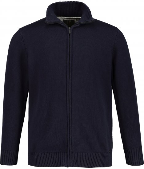 JP1880 Cardigan Knitted with Zipper Navy - Džemperi un džemperi ar kapuci - Džemperi - 2XL-14XL