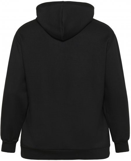 Kaffe Curve Annita Sweatshirt Black - Džemperi ar kapuci - 