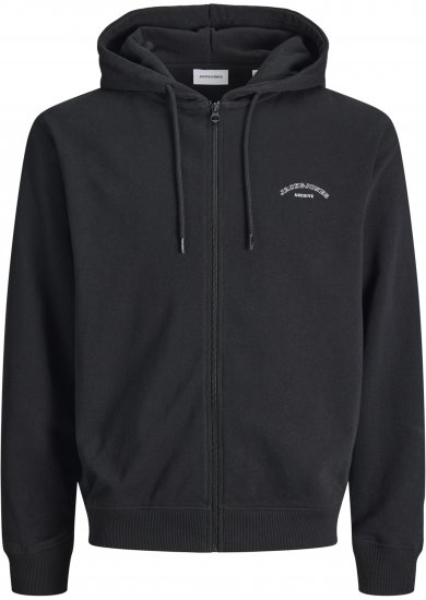 Jack & Jones College Logo Hoodie Black - Džemperi un džemperi ar kapuci - Džemperi - 2XL-14XL
