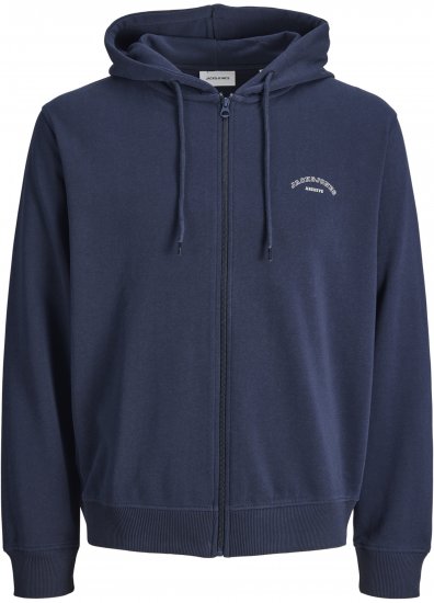 Jack & Jones College Logo Hoodie Navy - Džemperi un džemperi ar kapuci - Džemperi - 2XL-14XL
