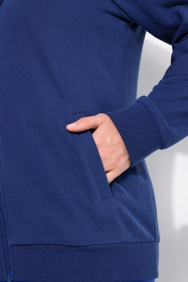 Ulla Popken Athletic Department Hoodie Navy - Džemperi un džemperi ar kapuci - Mīksti džemperi un jakas