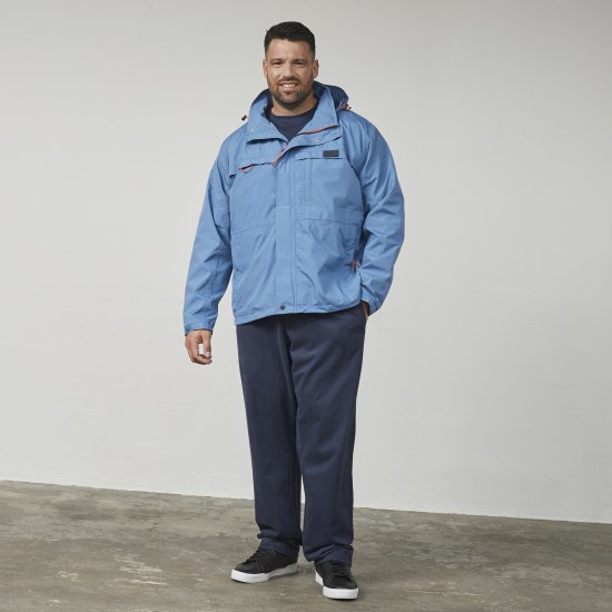 North Latitude 61104 Jaka ar detaļām WP3000 Gaiši zila - Jakas & Lietus apģērbs - Jakas - 2XL-12XL