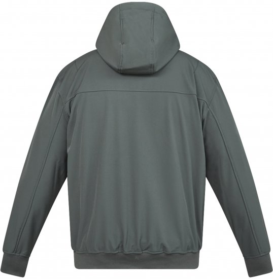 North Latitude 61301 Softshell Jaka ar Noņemamu Kapuci Tumši Zaļa - Jakas & Lietus apģērbs - Jakas - 2XL-12XL