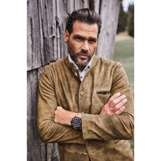 JP1880 Traditional Jacket Janker Goat Suede Brown - Svētku apģērbs - Svinīgs apģērbs – Lai svinētu stilīgi un ērti