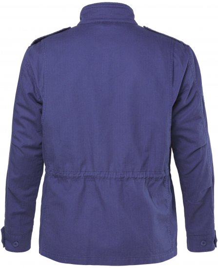 JP1880 Field Jacket with Badges Vintage Look Light Azure Blue - Jakas & Lietus apģērbs - Jakas - 2XL-12XL